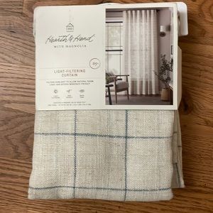 Hearth and Hand with Magnolia Curtain 95” Windowpane